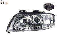 Scheinwerfer passend für Audi A6 4B 01/97-09/99 Links Leuchtmittel m. Stellmotor