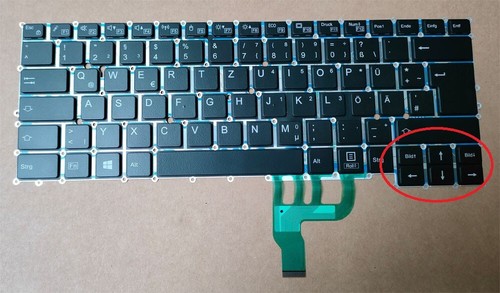 Tastatur fujitsu lifebook - tastatur,