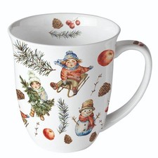 Tasse, Porzellantasse PLAYING