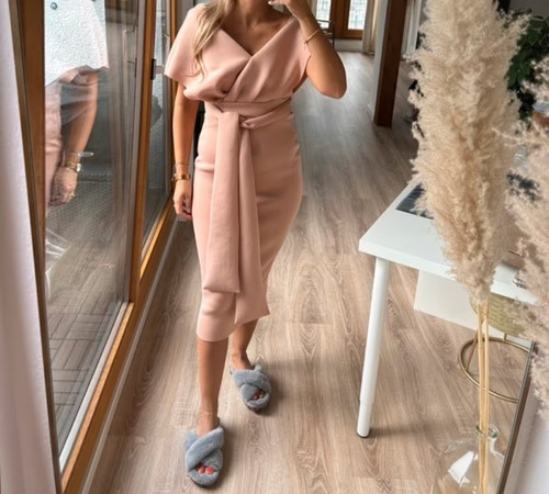 Asos petite midikleid - asos,