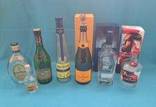 7 Flaschen ~ Leerflaschen ~ Deko Sammler ~ Weinbrand ~ Cognac ~ Whisky