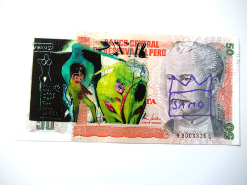 Basquiat weltbanknote - j.m.basquiat:,