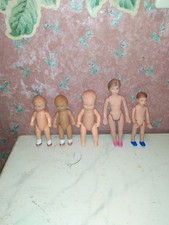 5 x alte Puppe  teils ARI