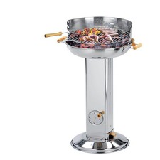 Edelstahl Säulengrill