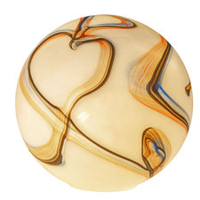 Kugellampe LUXOR MARMOR weiß