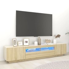 TV Schrank mit LED-Leuchten