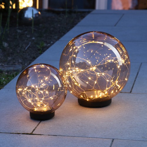 Led solar kugel tisch - kugel,