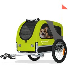 DOGGYHUT® Premium MEDIUM Hundeanhänger Hundefahrradanhänger ohne Jogger