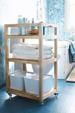 Ikea molger rollwagen birke - ikea,