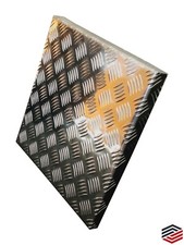 Alu riffelblech wanne - alu,