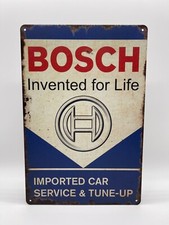 Blechschild Bosch 20x30cm Nostalgie Retro Reklame Vintage Deko Geschenk Garage