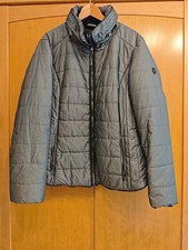 Silber-schwarze Steppjacke Winterjacke von CECIL Größe XL Reißverschluss TOP!