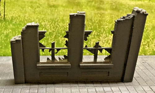 Abschnitt gebäuder ruine - 1:16,