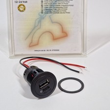 Pro Car Power USB-C/A Doppelsteckdose PD/QC 12 V, 24 V KFZ Zubehör Steckdose