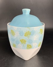 Keramik Dose m. Deckel und Abdichtung; Biscotti Italien; D15cm, H21cm