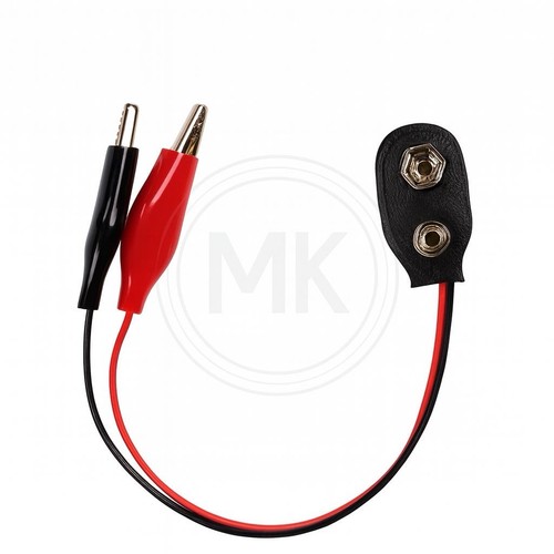 Batterieclip zu - 9v,