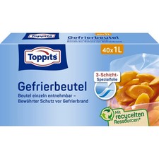Toppits Gefrierbeutel 1 L, 40