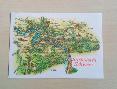 Sächsische schweiz ddr - schweiz,