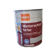 Wetterschutzfarbe 750ml Wetterschutz silbergrau BEULE 10 Jahre Schutz Holzfarbe