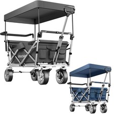 Bollerwagen Faltbar mit Dach