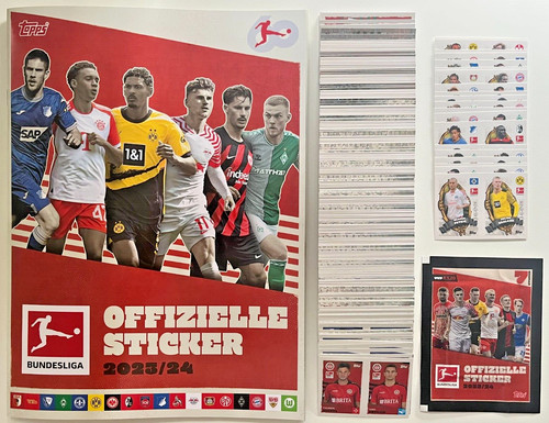 Topps bundesliga sticker - topps,