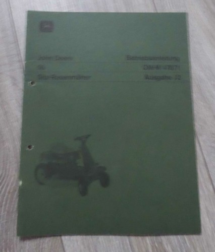 John deere sitzrasenmäher - john, 56