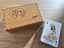 Skat Kartenspiel Pin-Up