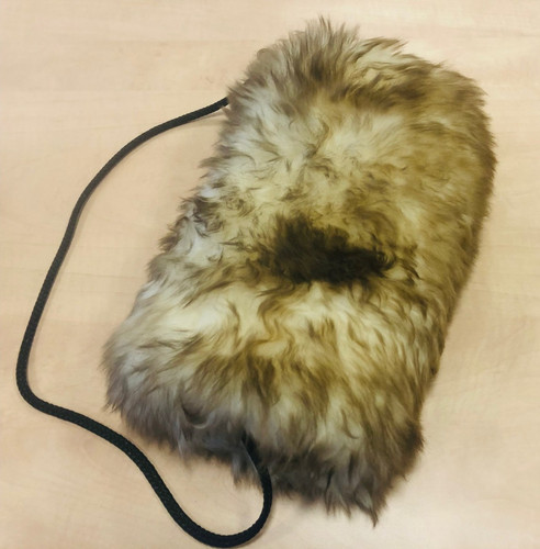 Echt lammfell handmuff - echt,