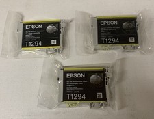 3 x Epson Patrone T1294 C13T12944022 / C13T12944012 Apfel SX 420 Series