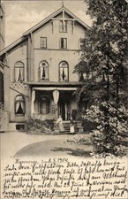 Ak Hannover in Niedersachsen, Partie an einem Wohnhaus - 10947290