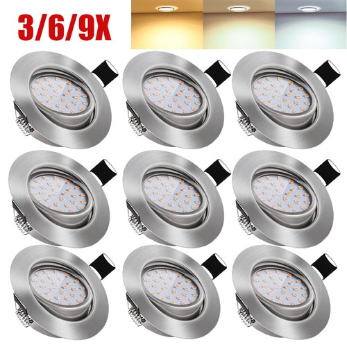 Led einbauleuchte 5w - 3/6/9x,