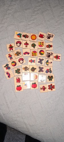Kinder memori holz bausteine - holz,