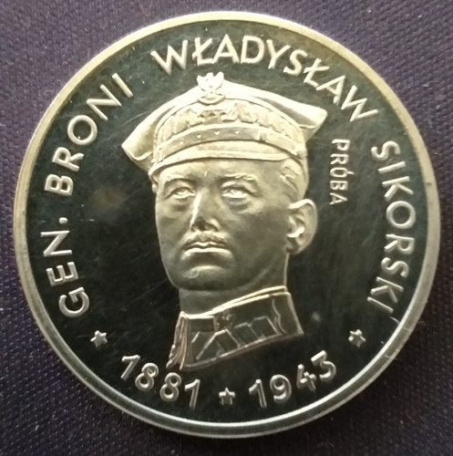 100 zloty gen - gen., władysław