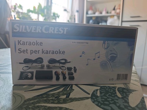 Silvercrest karaoke set anlage - karaoke,