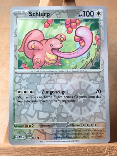 Pokemon karte schlurp reverse - karte:,