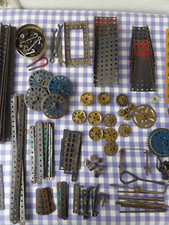 Märklin ca. 100 Bauteile Metall Baukasten Anleitung+Karton orig