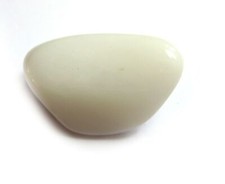 Trommelstein Schneequarz 1 Stück