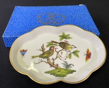 HEREND Schale KONFEKTSCHALE Prunkschale Zierschale ROTHSCHILD m. OVP - 13,5 cm