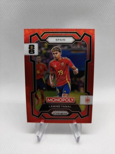 Lamine yamal red prizm - lamine, spanien
