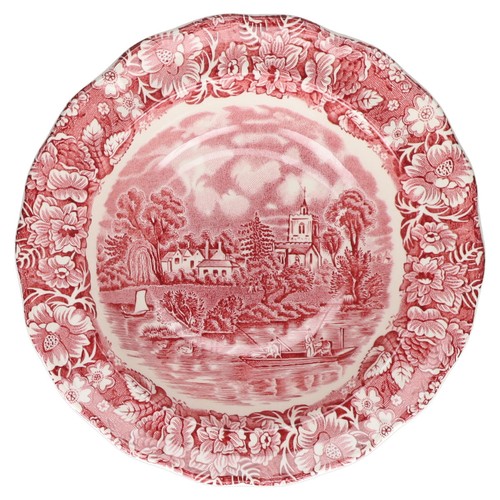 Salatschale mit fahne palissy - mit,