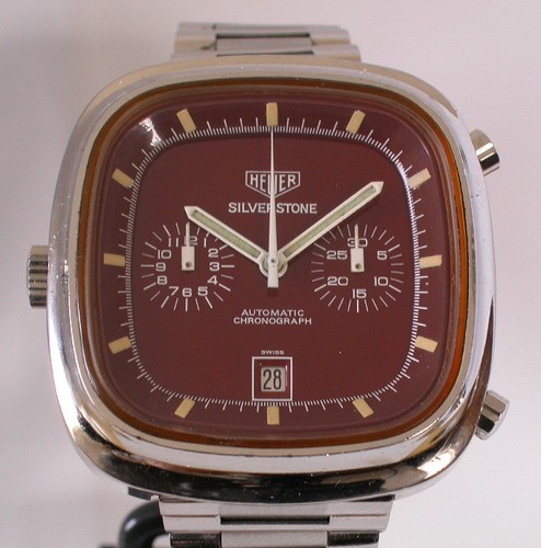 Heuer silverstone chronograph - silverstone,