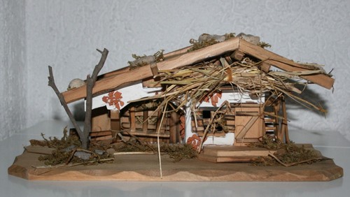 Krippe weihnachten holz - weihnachten, 30,5