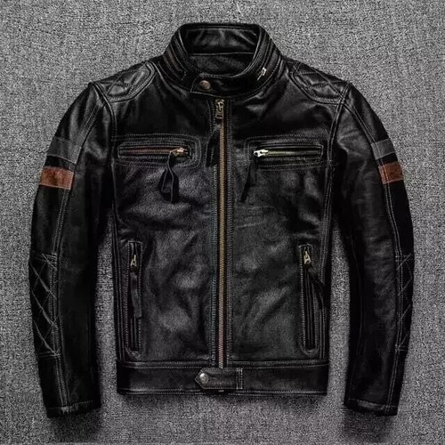 Herren lederjacke motorrad - herren,