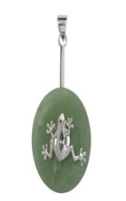 Donuthalter frosch silber - donuthalter,