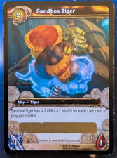 WoW Tcg Loot Card Sandbox Tiger englisch - Code unbenutzt