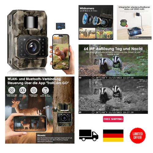Wildkamera ph960w 64mp - ph960w,