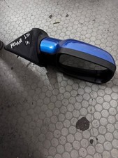Renault Megane II Cabrio Außenspiegel Glas Spiegel Rechts blau met. (889)