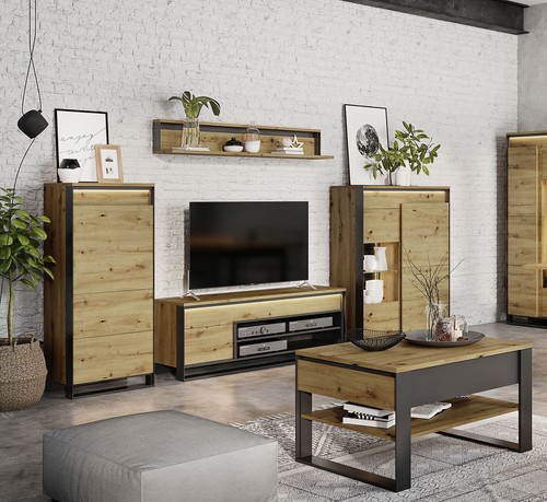 Wohnzimmer set teilig - wohnzimmer-set, 5-teilig