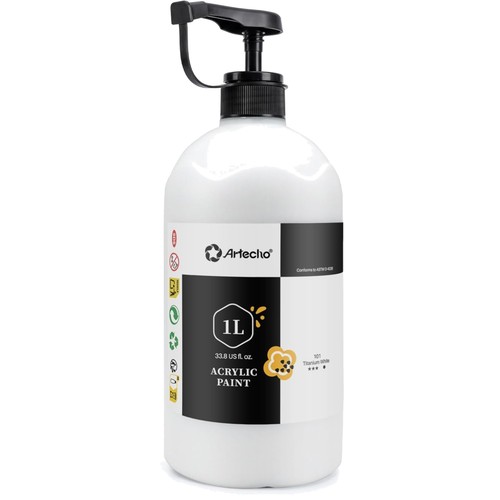 Acrylfarbe hochpigmentiert - acrylfarbe, 1l