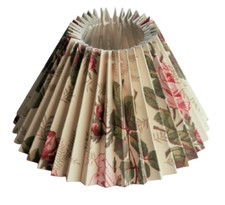 Plissee Lampenschirm *rund*